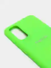 Лайм защитный силиконовый чехол Silikone Cover для Samsung S20