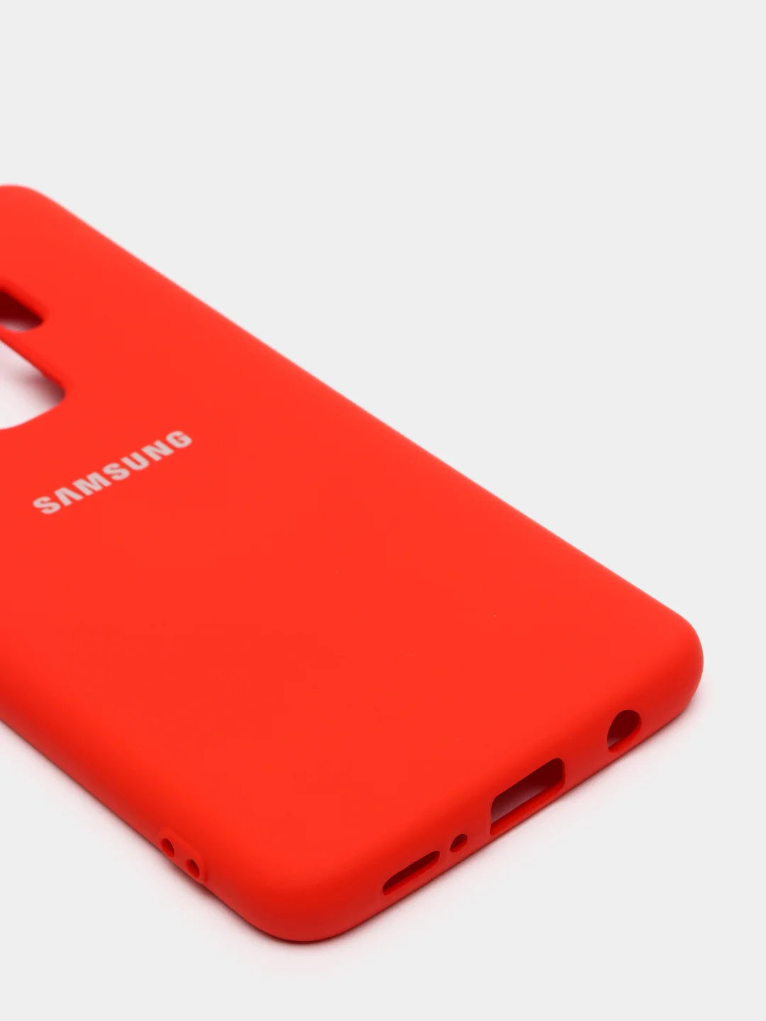 Красный защитный силиконовый чехол Silikone Cover для Samsung S9 PLUS