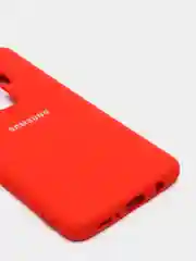 Красный защитный силиконовый чехол Silikone Cover для Samsung S9 PLUS