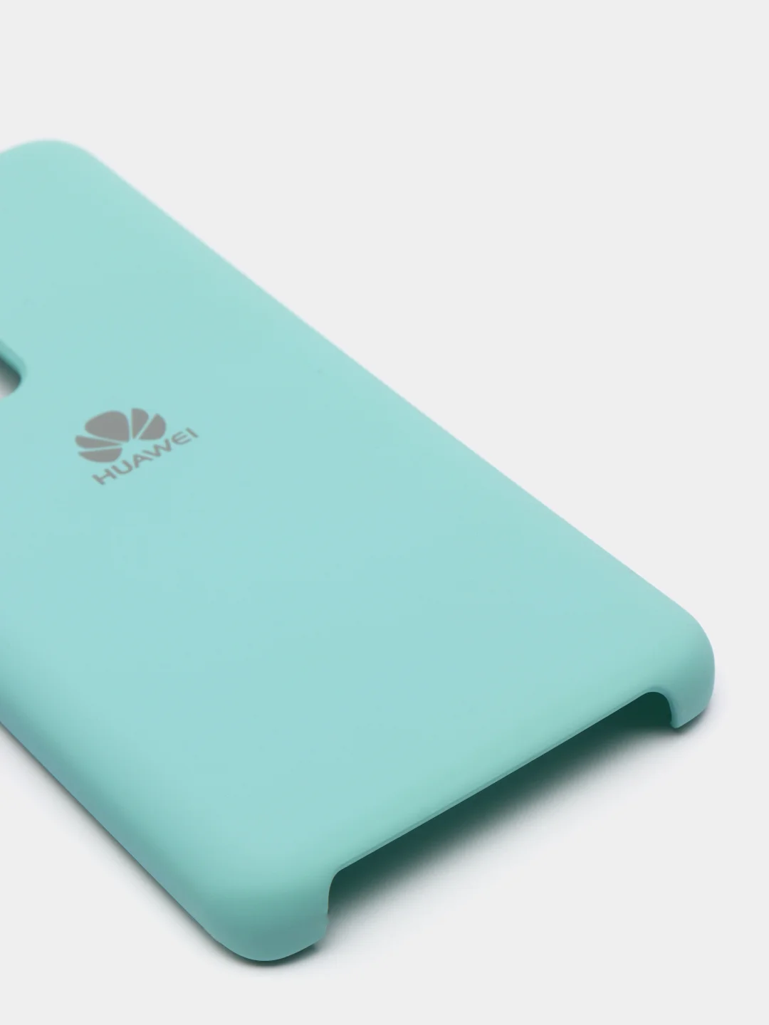 Бирюзовый защитный силиконовый чехол Silicone Cover HUAWEI P40 PRO