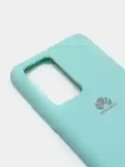 Бирюзовый защитный силиконовый чехол Silicone Cover HUAWEI P40 PRO