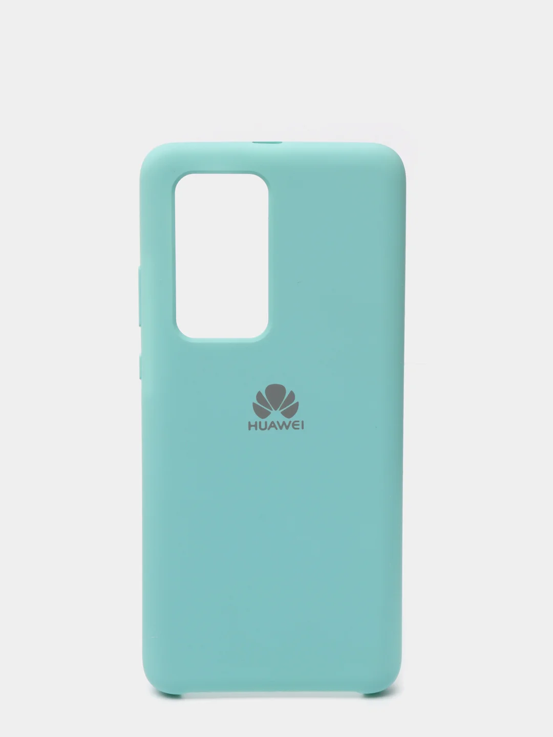 Бирюзовый защитный силиконовый чехол Silicone Cover HUAWEI P40 PRO