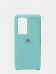 Бирюзовый защитный силиконовый чехол Silicone Cover HUAWEI P40 PRO