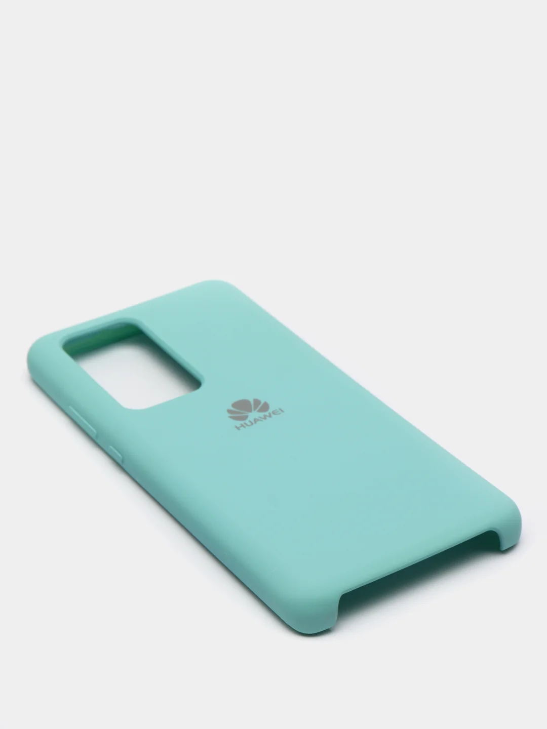 Бирюзовый защитный силиконовый чехол Silicone Cover HUAWEI P40 PRO