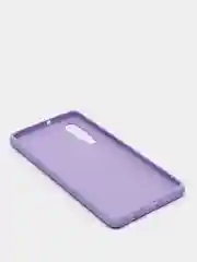 Лавандовый защитный силиконовый чехол Silicone Cover HUAWEI P30 2019