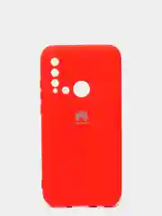 Красный защитный силиконовый чехол Silicone Cover HUAWEI P20 LITE/NOVA 5