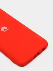 Красный защитный силиконовый чехол Silicone Cover HUAWEI P20 LITE/NOVA 5