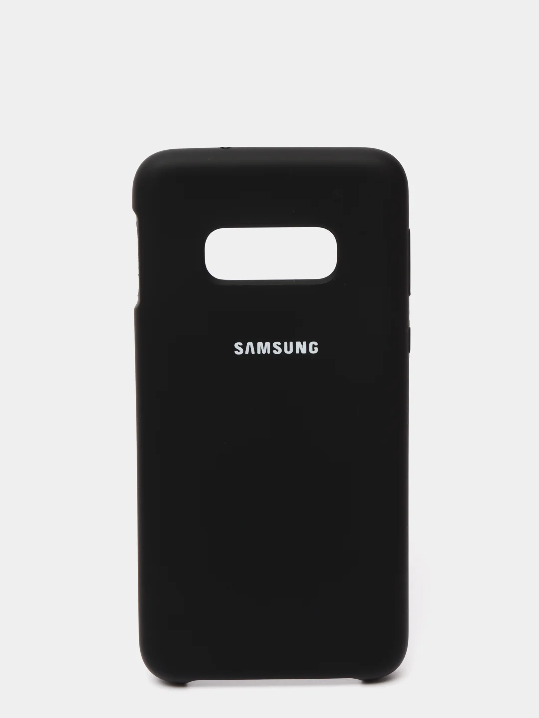 Черный защитный силиконовый чехол Silikone Cover для Samsung S10E