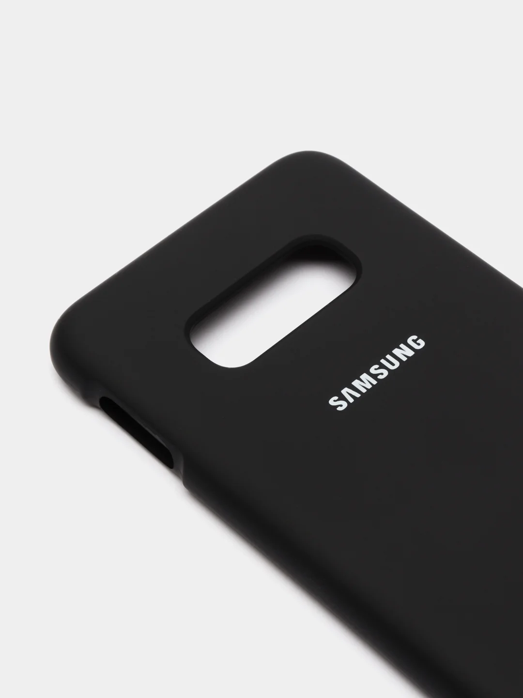 Черный защитный силиконовый чехол Silikone Cover для Samsung S10E