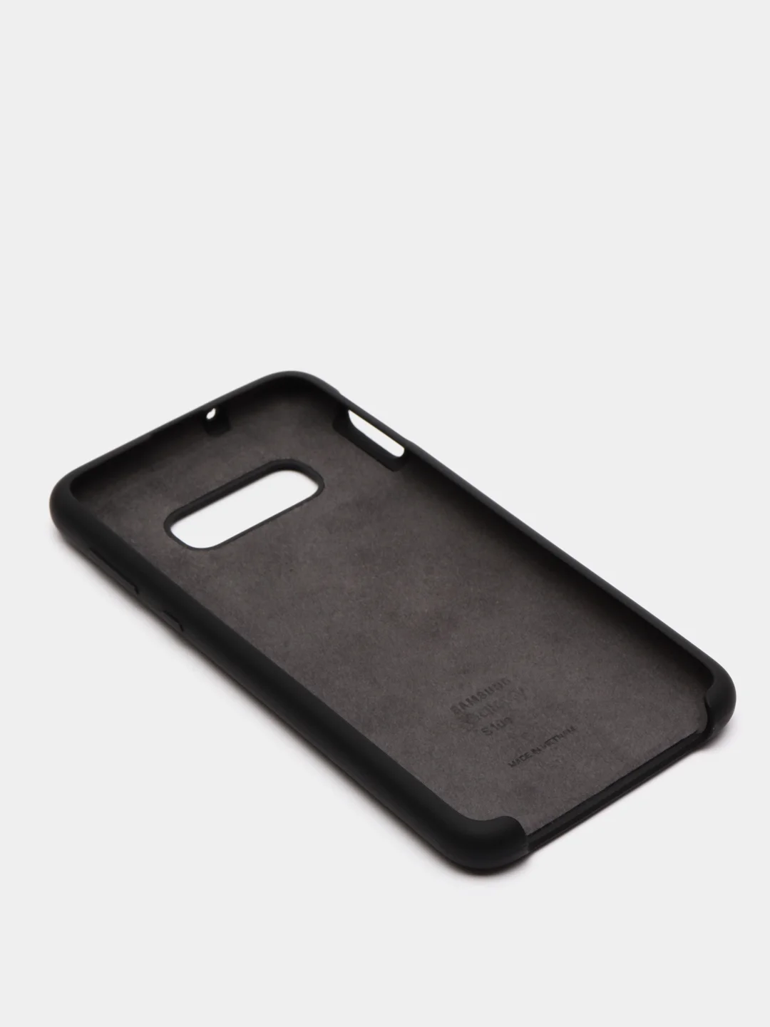 Черный защитный силиконовый чехол Silikone Cover для Samsung S10E