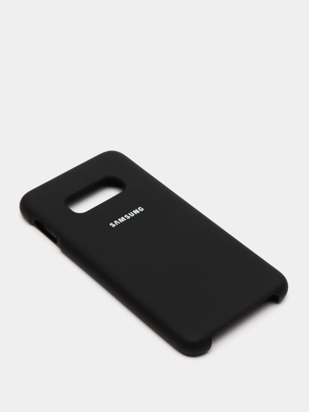 Черный защитный силиконовый чехол Silikone Cover для Samsung S10E