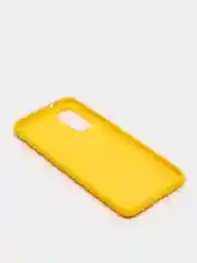 Желтый защитный силиконовый чехол Silikone Cover для Samsung S20