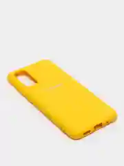 Желтый защитный силиконовый чехол Silikone Cover для Samsung S20
