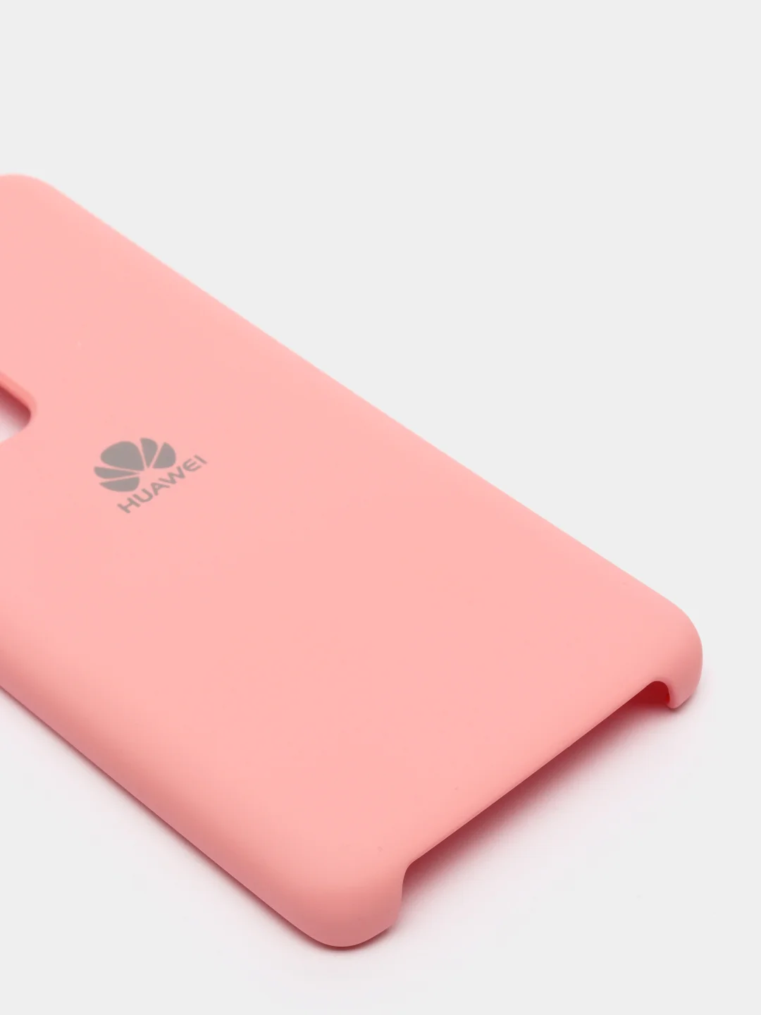 Кораллово-розовый защитный силиконовый чехол Silicone Cover HUAWEI P40 PRO