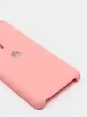 Кораллово-розовый защитный силиконовый чехол Silicone Cover HUAWEI P40 PRO