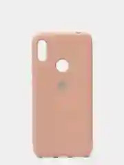 Бежевый защитный силиконовый чехол Silicone Cover HUAWEI Y6 2019