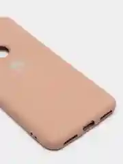 Бежевый защитный силиконовый чехол Silicone Cover HUAWEI Y6 2019