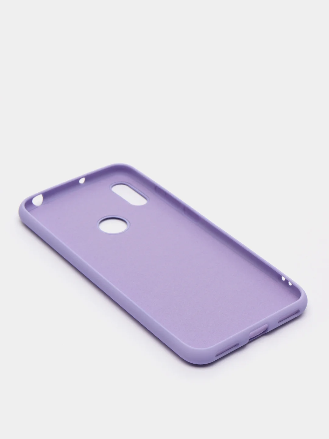 Лавандовый защитный силиконовый чехол Silicone Cover HUAWEI Y6 2019