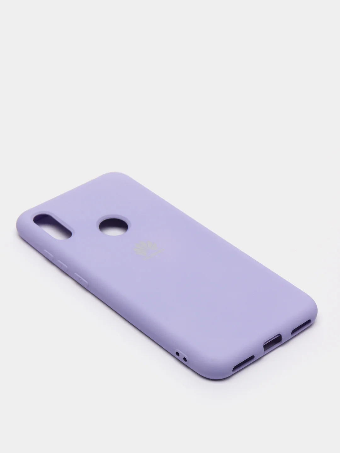 Лавандовый защитный силиконовый чехол Silicone Cover HUAWEI Y6 2019