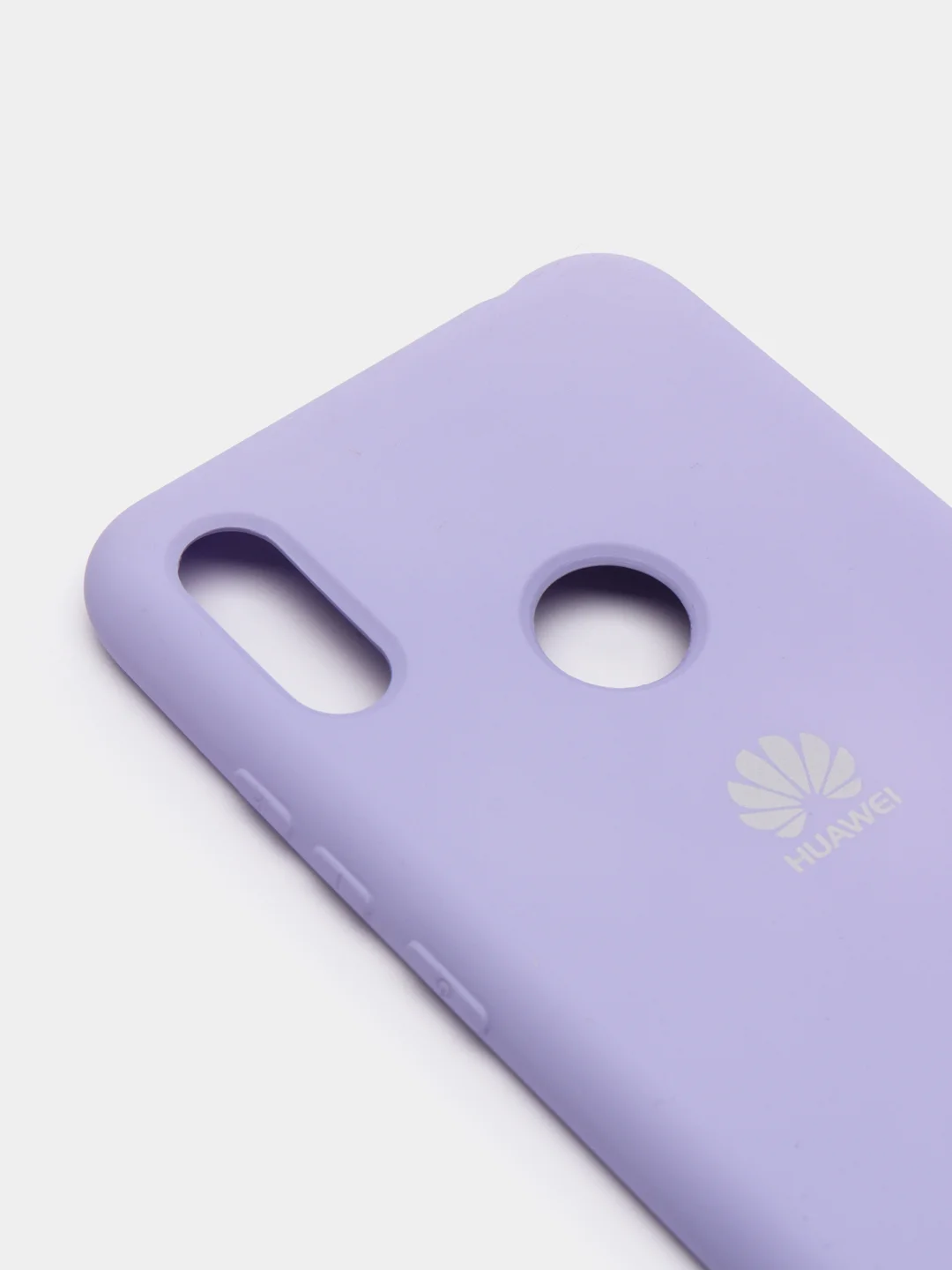 Лавандовый защитный силиконовый чехол Silicone Cover HUAWEI Y6 2019
