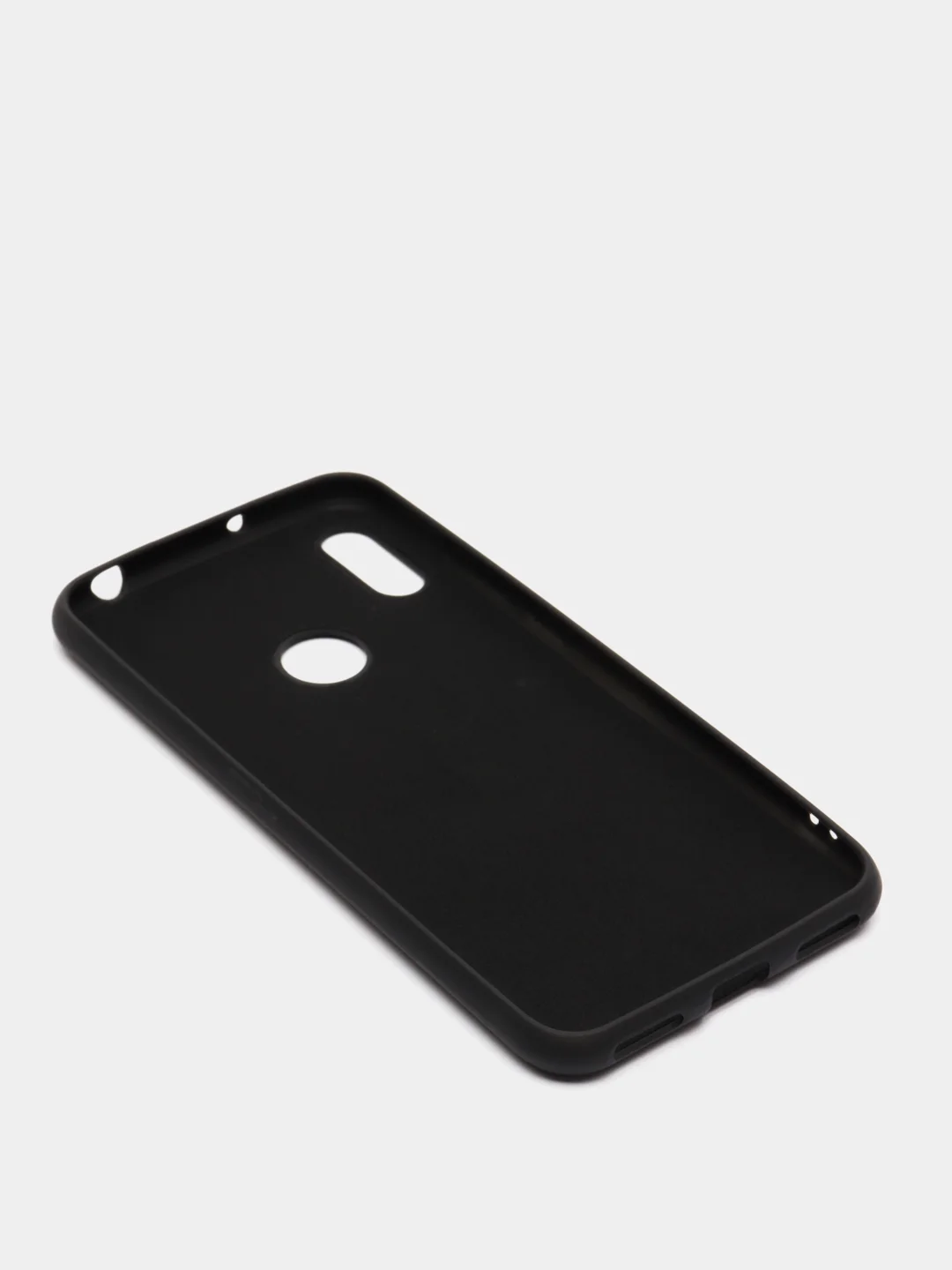 Черный защитный силиконовый чехол Silicone Cover HUAWEI Y6 2019