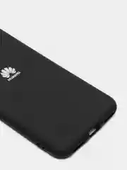 Черный защитный силиконовый чехол Silicone Cover HUAWEI Y6 2019