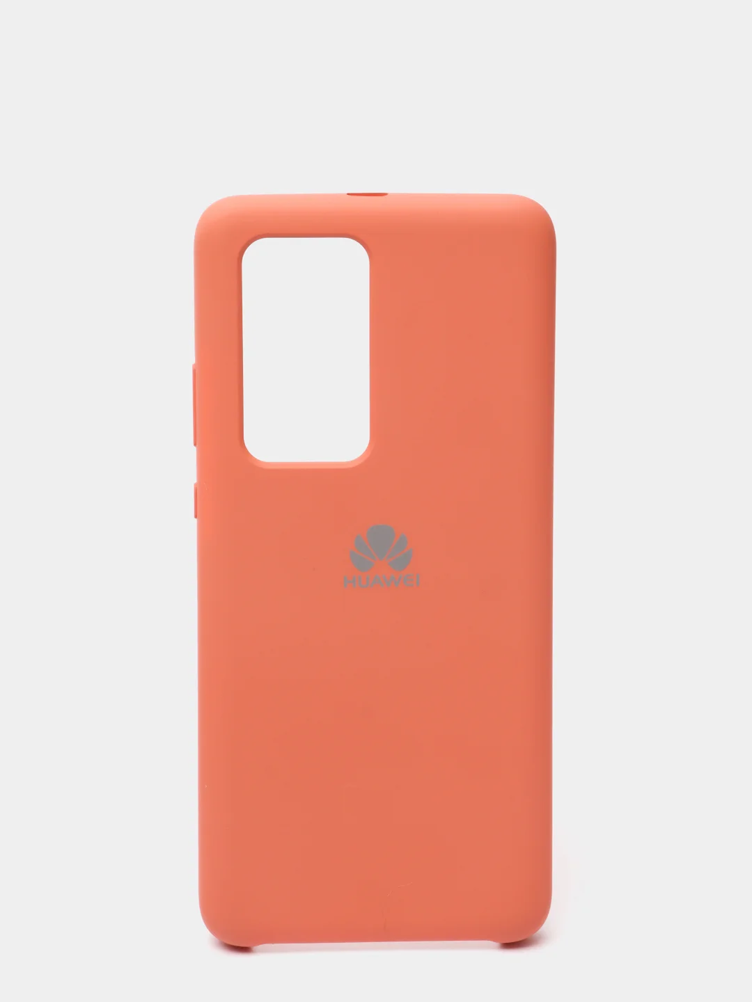 Коралловый меланж защитный силиконовый чехол Silicone Cover HUAWEI P40 PRO