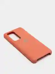 Коралловый меланж защитный силиконовый чехол Silicone Cover HUAWEI P40 PRO