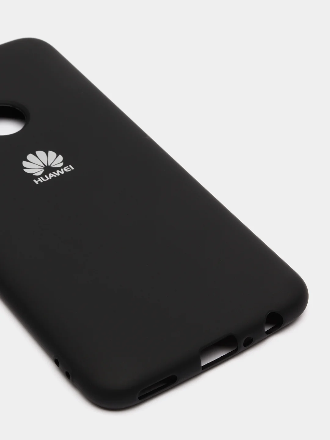 Черный защитный силиконовый чехол Silicone Cover HONOR 20 LITE