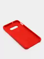 Красный защитный силиконовый чехол Silikone Cover для Samsung S10E