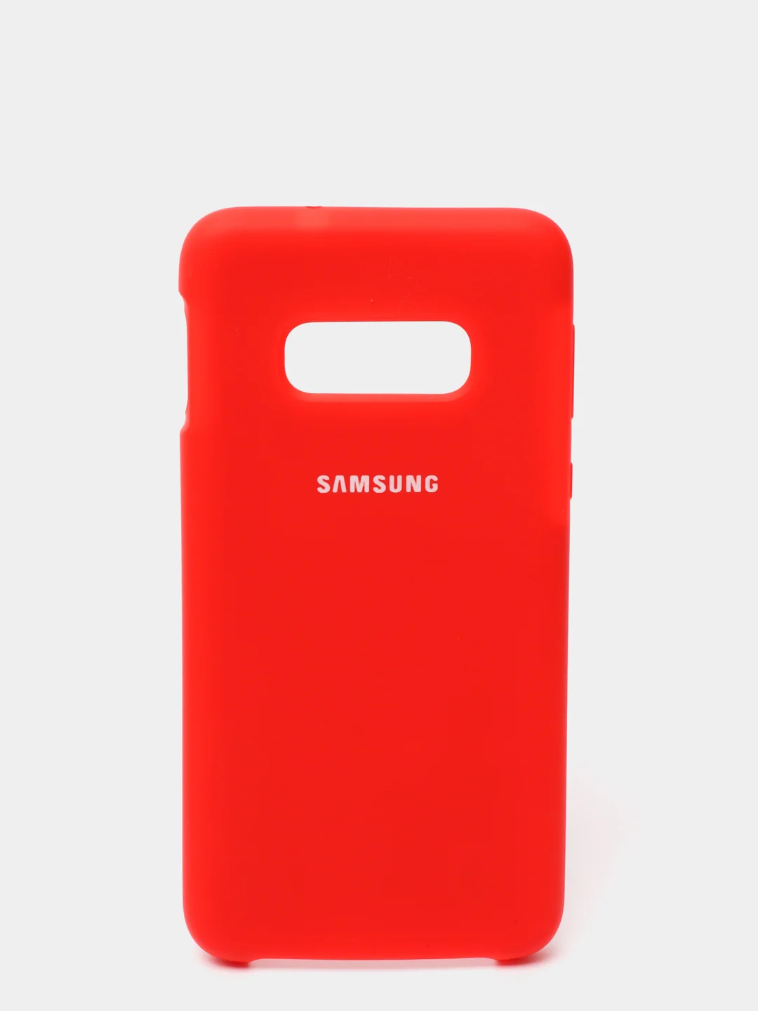 Красный защитный силиконовый чехол Silikone Cover для Samsung S10E