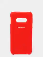 Красный защитный силиконовый чехол Silikone Cover для Samsung S10E