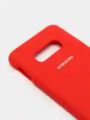 Красный защитный силиконовый чехол Silikone Cover для Samsung S10E