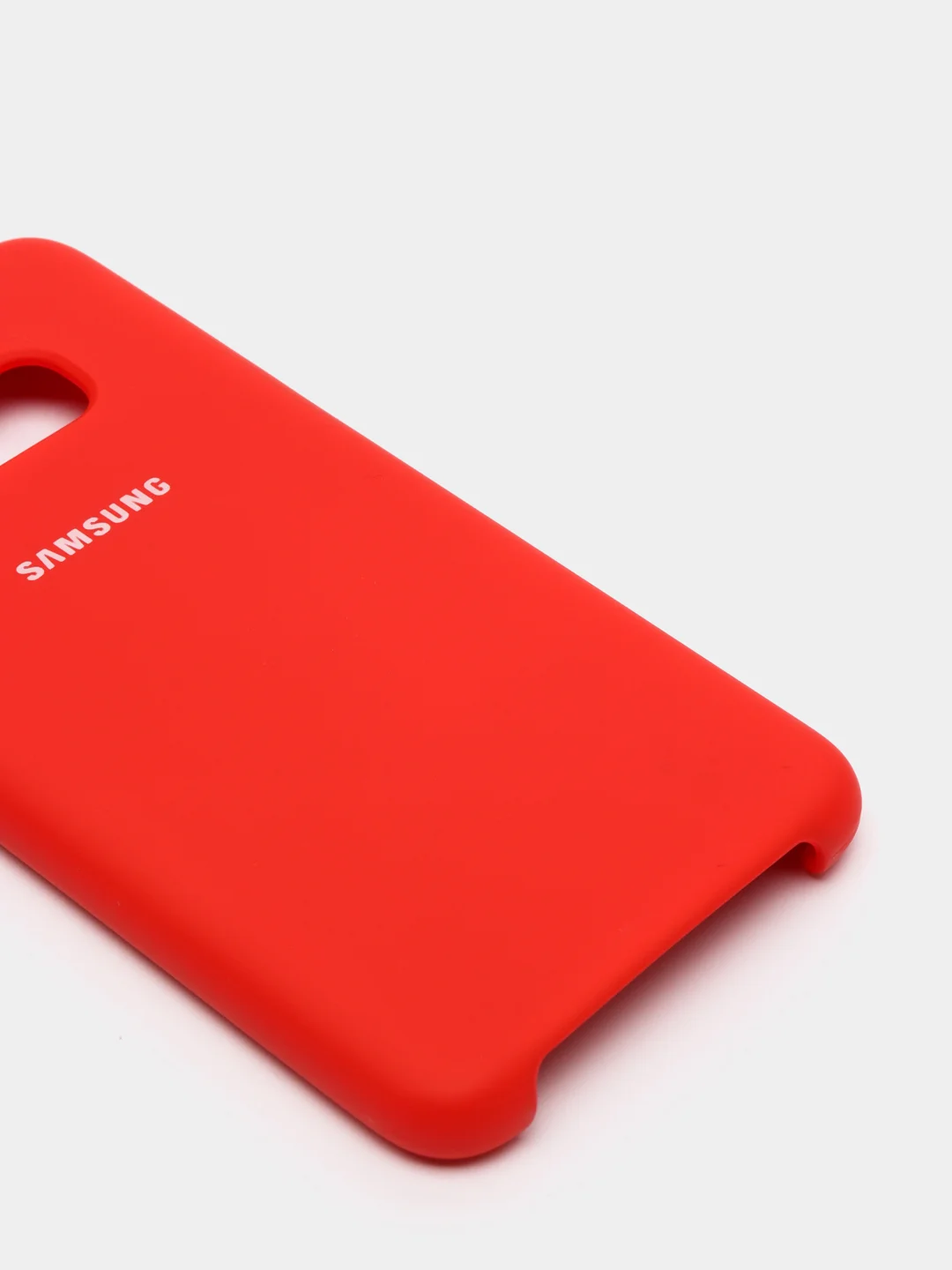 Красный защитный силиконовый чехол Silikone Cover для Samsung S10E