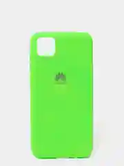 Салатовый защитный силиконовый чехол Silicone Cover HONOR 9S/HUAWEI Y5P