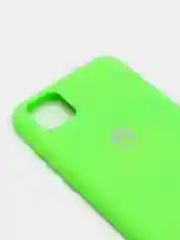 Салатовый защитный силиконовый чехол Silicone Cover HONOR 9S/HUAWEI Y5P
