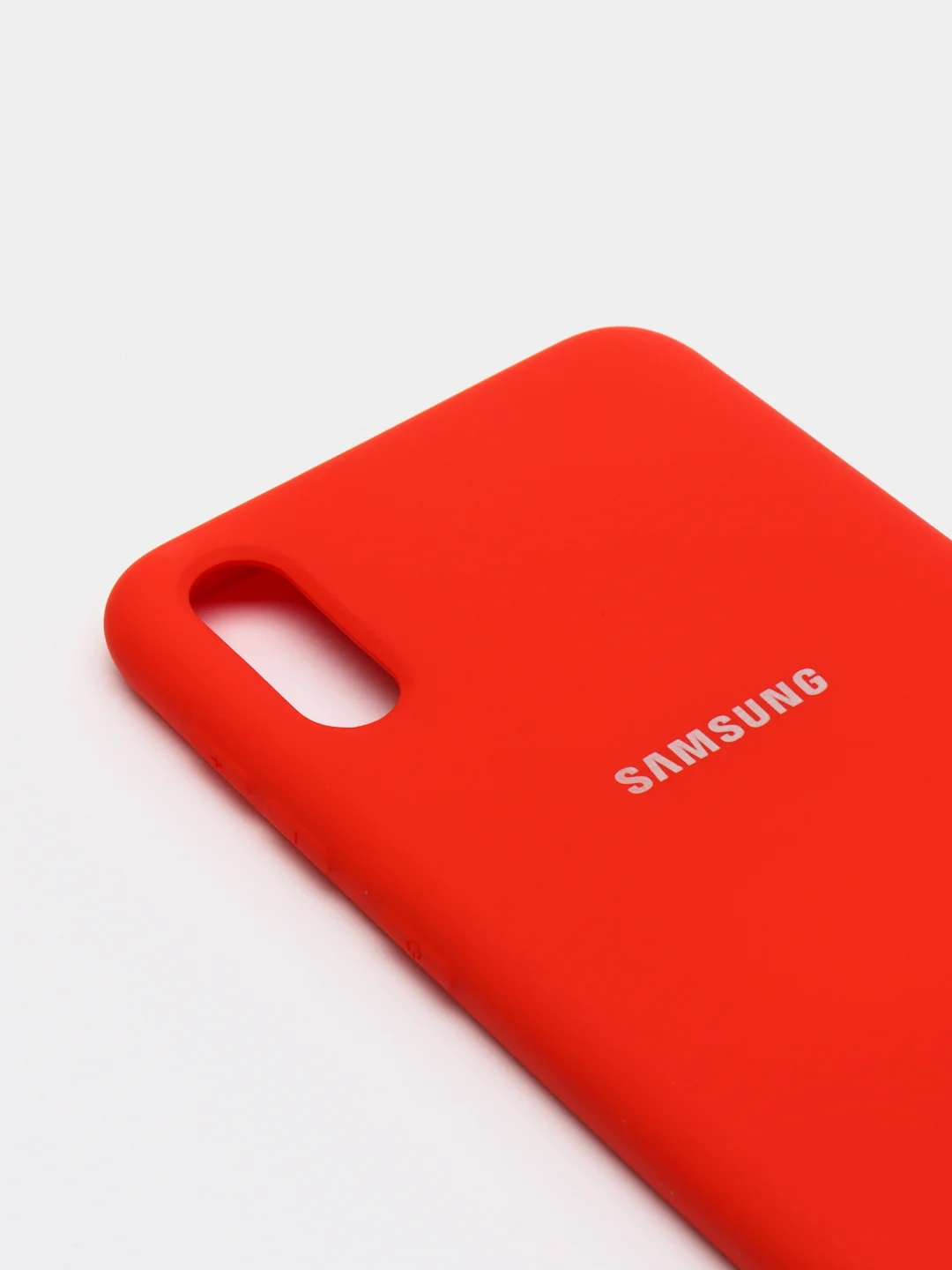 Красный защитный силиконовый чехол Silikone Cover для Samsung M10