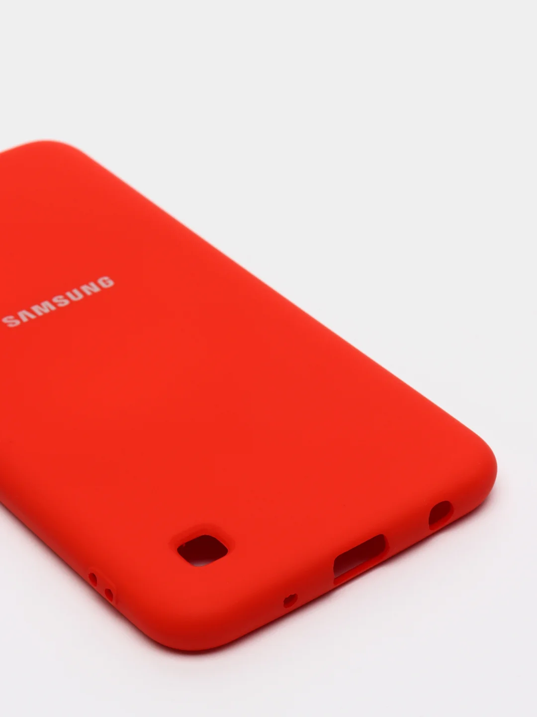 Красный защитный силиконовый чехол Silikone Cover для Samsung M10