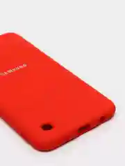 Красный защитный силиконовый чехол Silikone Cover для Samsung M10