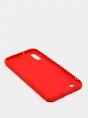 Красный защитный силиконовый чехол Silikone Cover для Samsung M10