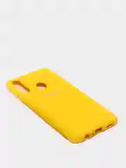 Желтый защитный силиконовый чехол Silikone Cover для Samsung A20S