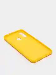 Желтый защитный силиконовый чехол Silikone Cover для Samsung A20S