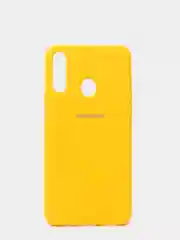 Желтый защитный силиконовый чехол Silikone Cover для Samsung A20S