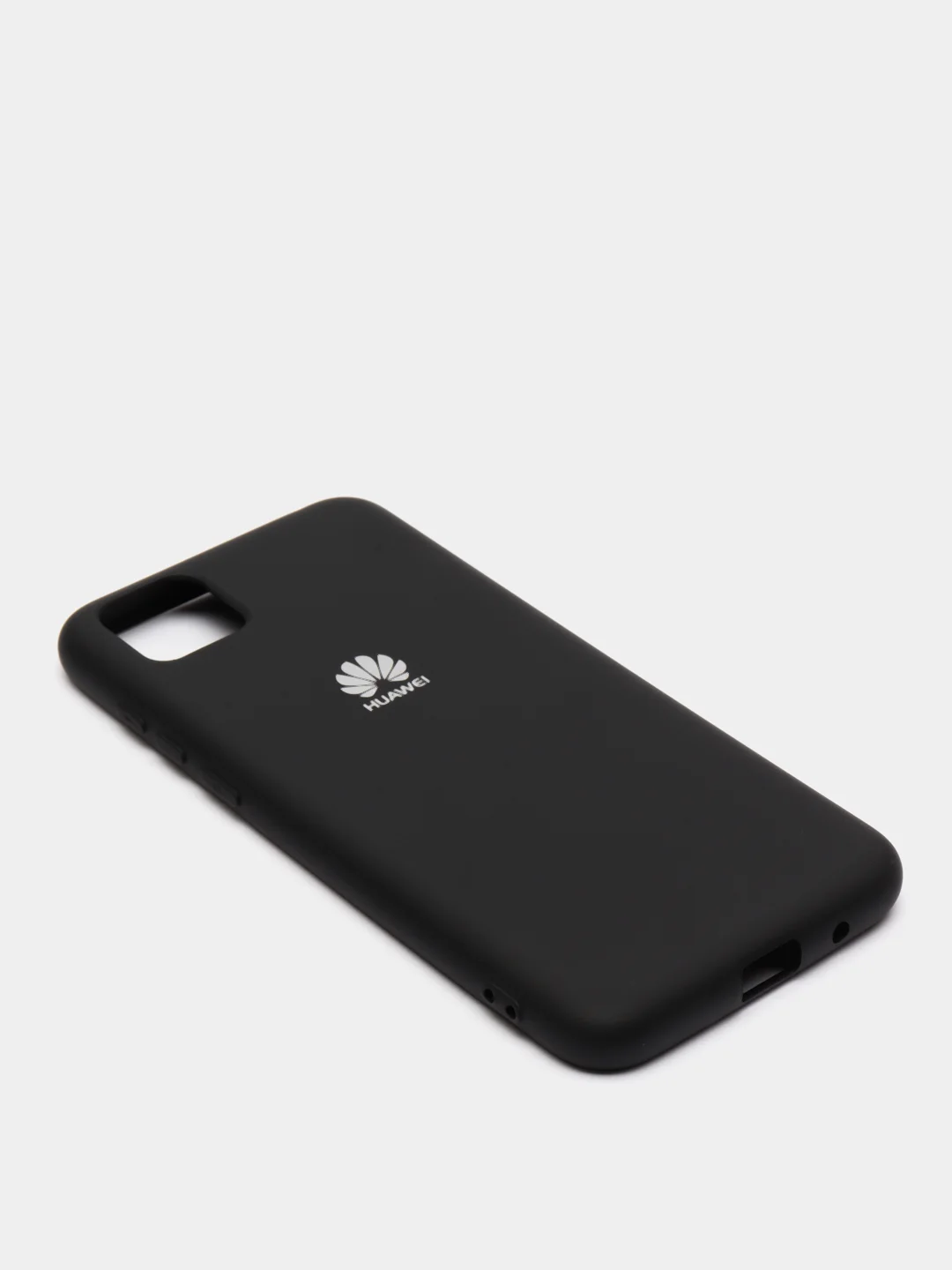 Черный защитный силиконовый чехол Silicone Cover HONOR 9S/HUAWEI Y5P