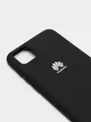 Черный защитный силиконовый чехол Silicone Cover HONOR 9S/HUAWEI Y5P