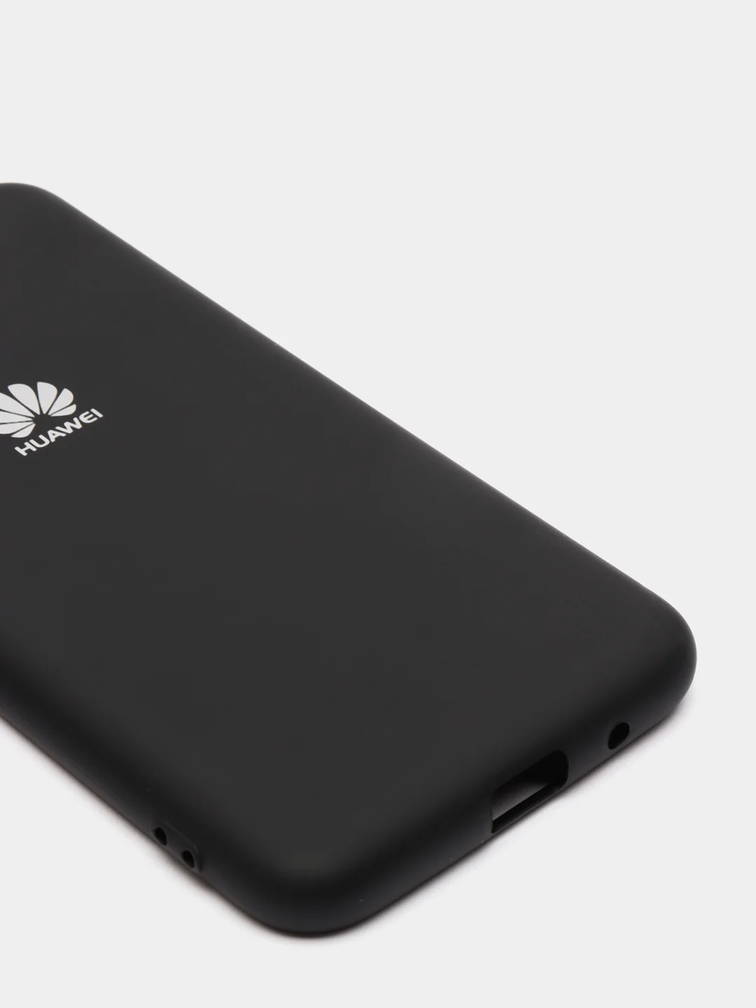 Черный защитный силиконовый чехол Silicone Cover HONOR 9S/HUAWEI Y5P