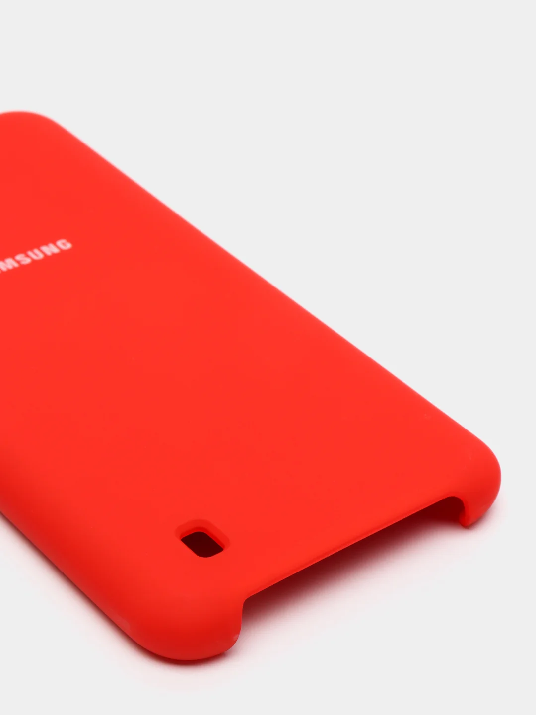 Алый защитный силиконовый чехол Silikone Cover для Samsung M10