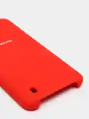 Алый защитный силиконовый чехол Silikone Cover для Samsung M10