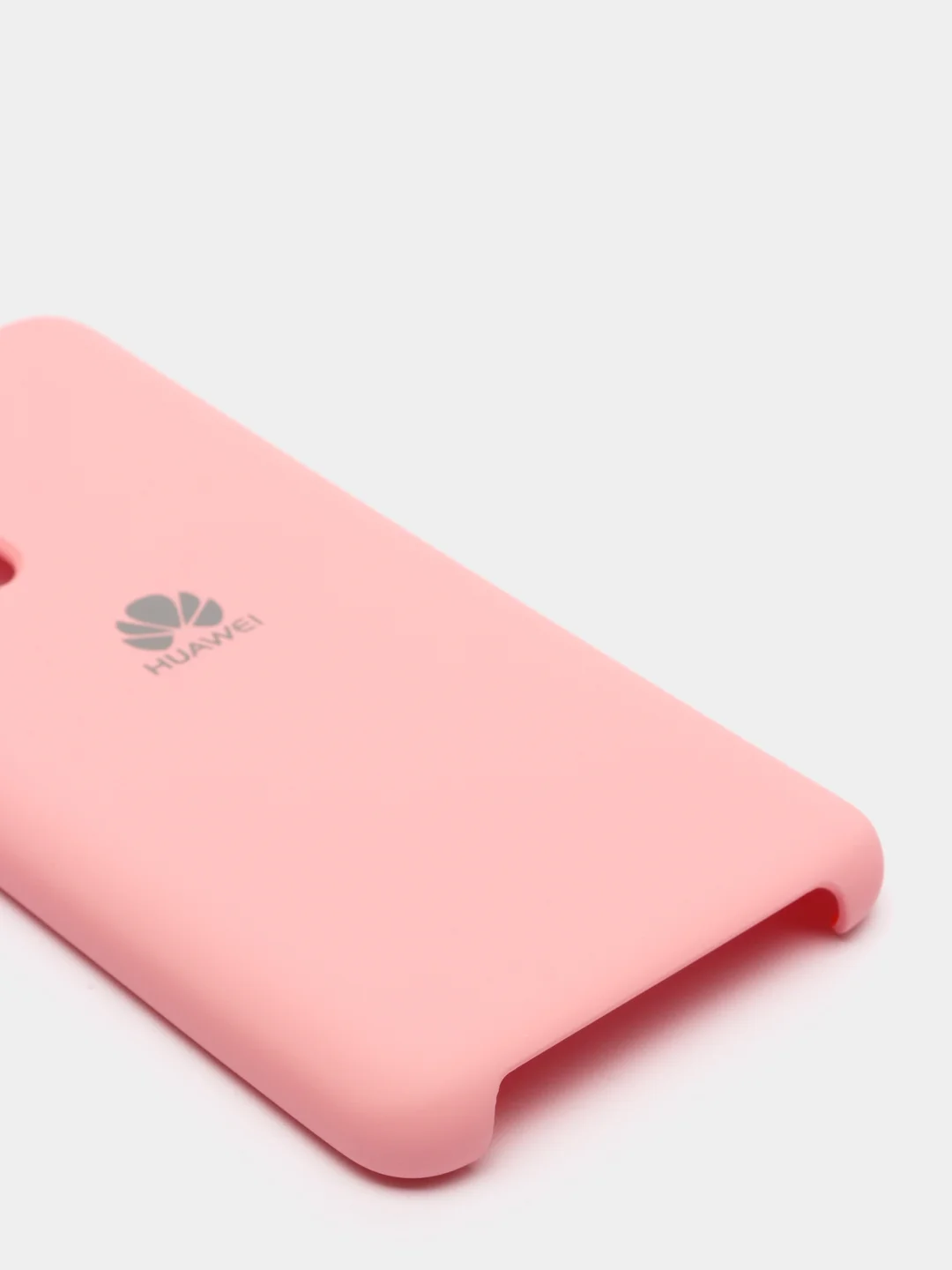 Кораллово-розовый защитный силиконовый чехол Silicone Cover Huawei P40