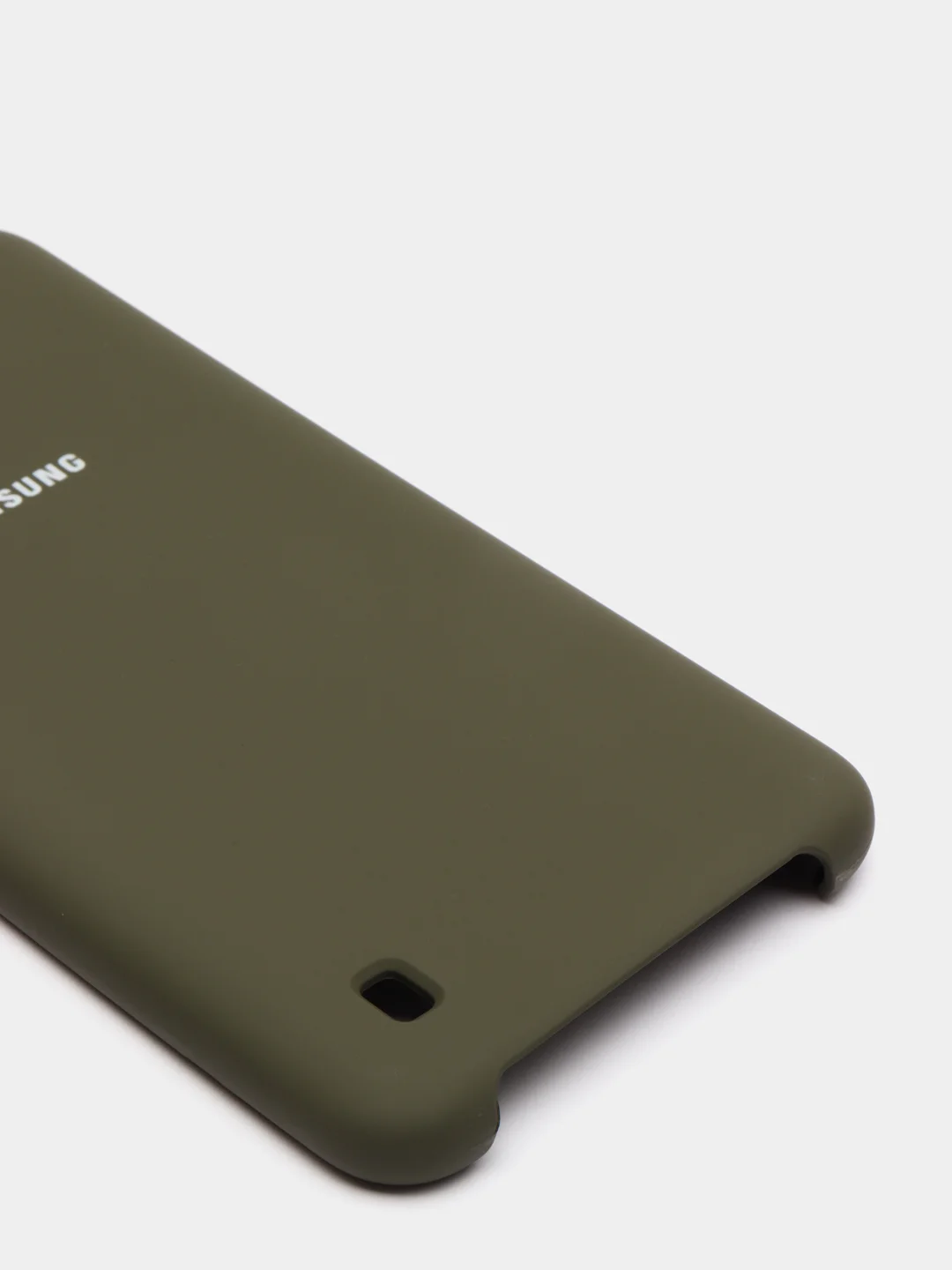 Зелёный хаки защитный силиконовый чехол Silikone Cover для Samsung A10